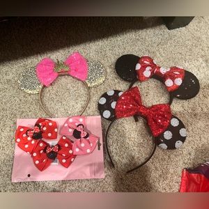 Disney bows and ears